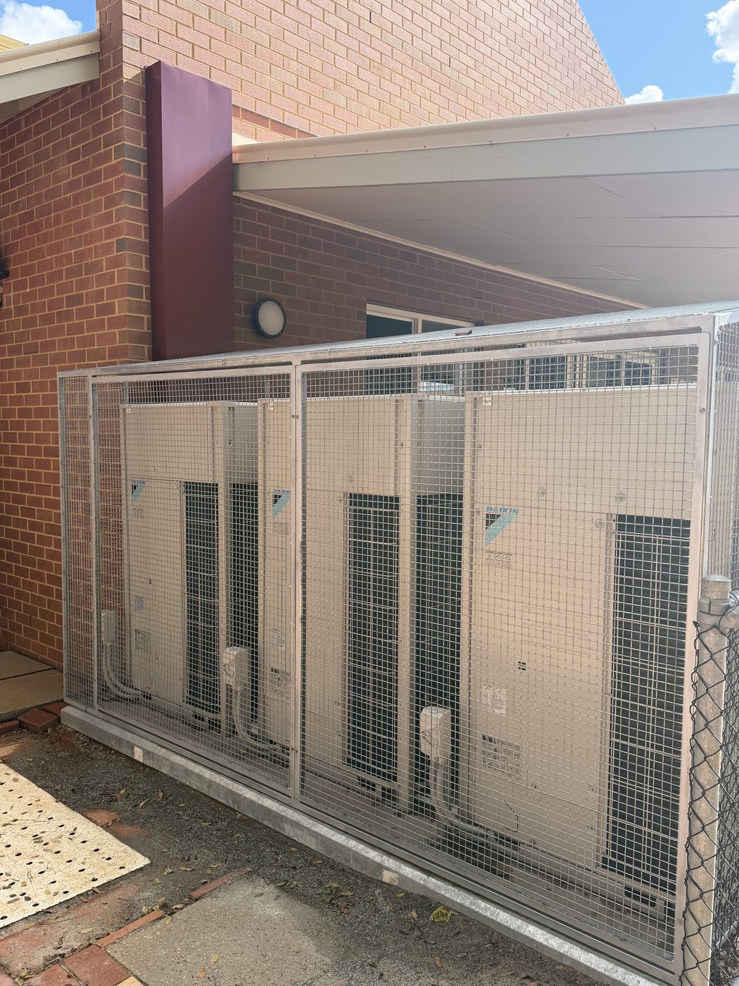 Daikin outdoor units installed at St Marys Catholic Primary School